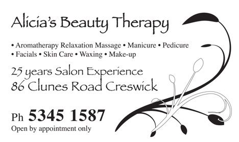 Alicia+39s Beauty Therapy