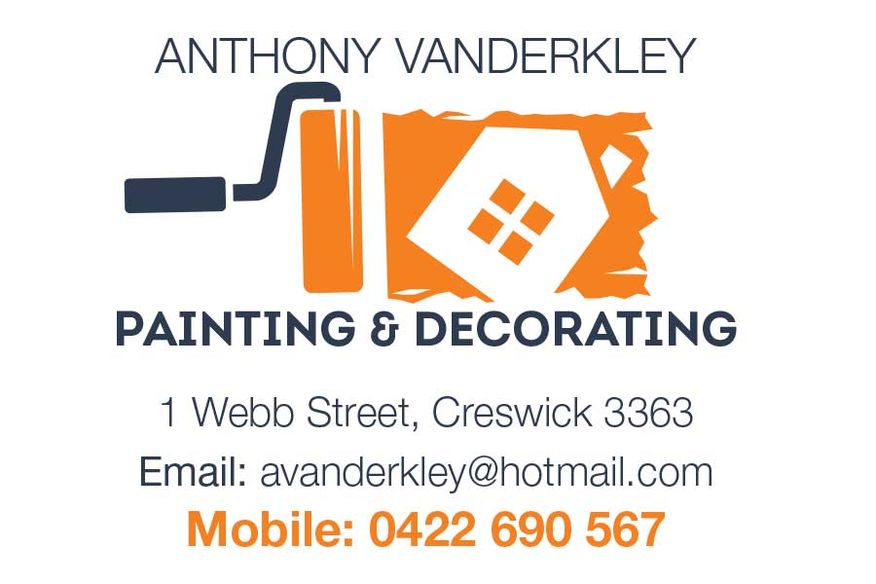 Tony Vanderkley   Painting and Decorating and Contracting