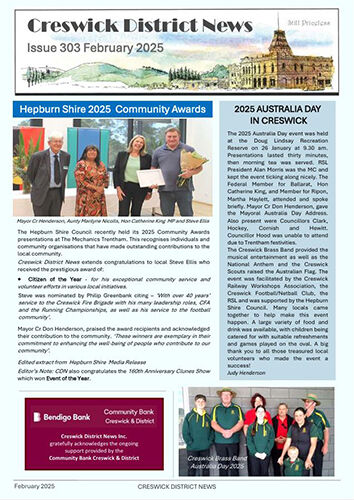 Creswick District News - February 2025