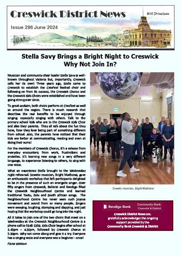 Creswick District News - June 2024