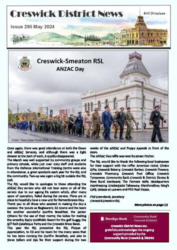 Creswick District News - May 2024